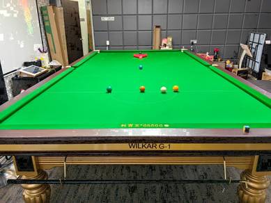 WILKAR Stone II Steel Block Snooker 12ft x 6ft