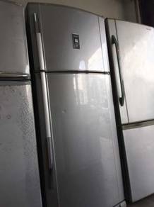 Fridge Peti Ais Ice Freezer Big Sharp Refrigerator