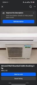 Daikin EcoKing 3.0 hp