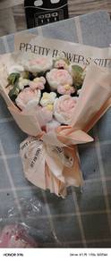 wool knitted Handmade bouquet 毛线针织玫瑰花