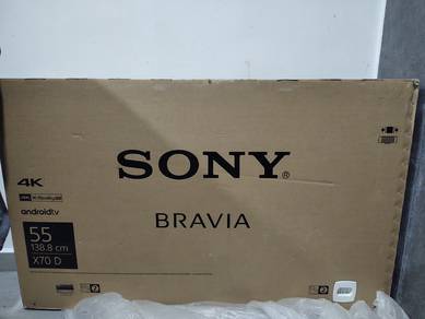 Sony Bravia 55" 4k Android TV X70 D
