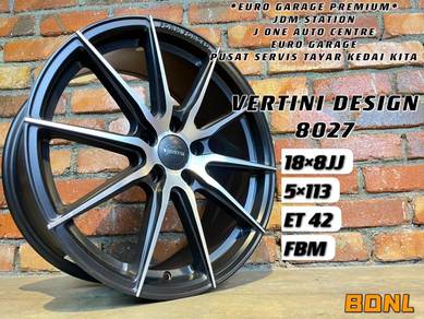 VERTINI 8027 18inc civic fc fe golf w176 X50 S70