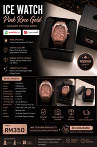 ICE-WATCH 023804 Original - ICE BOLIDAY Silk Pink