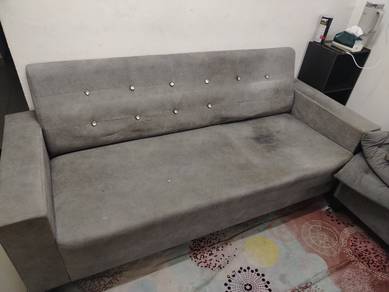 3 Seater Fabric Sofa TF216