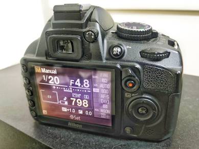 nikon D3100 untuk dijual