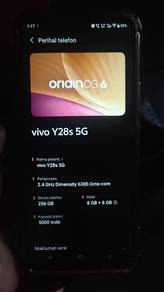 vivo y28s 5G 256gb