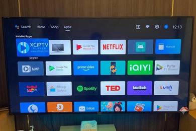 60 inch Sharp Android TV 4K 2024 all okay