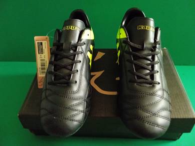 OLD STOCK_Kasut Bola KAPPA Black_A. Green size 42