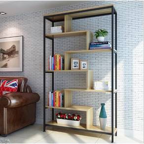 Storage Rack Bookshelf kabinet Modern Multiple