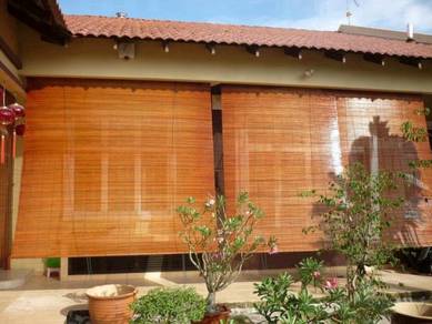 Bidai Buluh Bamboo Tahan Cuaca Hujan & Panas