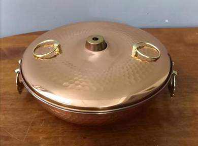 Copper steamboat bowl