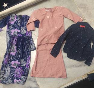 combo Kids baju kurung size 1-2yr