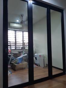Pintu Folding Kace Bilik Kucing Aluminum&Kace