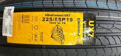 225 55 19 CONTINENTAL UX7 Tayar Tyre New 2026