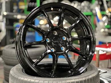 New 17 AOW Ze40 Rim Black Civic CRZ HRV CX5 ASX K3