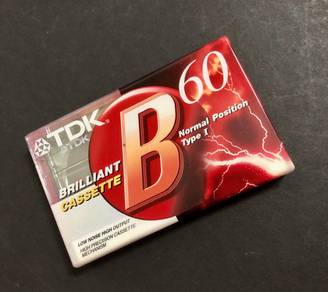 TDK B60 Cassette Tape