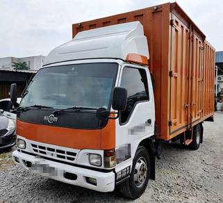 2009 Hicom 17 kaki Container Box 7500 BDM Hijau