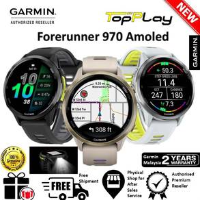 GARMIN Forerunner 970 Sapphire Ti - triathlon