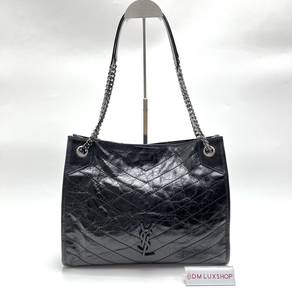 Preloved YSL Niki Shopping Tote Black SHW