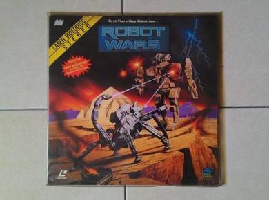 Dy Laser Disc LD Movie : Robot Wars