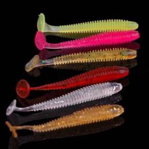 Korea Fishing Soft Worm 5cm,12pcs