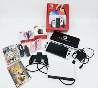 Nintendo Switch OLED 64GB Full Set 
