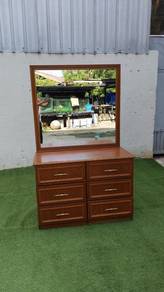 YE59H Meja Solek 3.5 Ft Make Up Dressing Table
