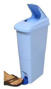 Sanitary Bin Pedal Anders 18L
