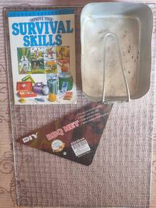 combo:NewBarbecueNet48pageBookSurvivalSkillsMessPa