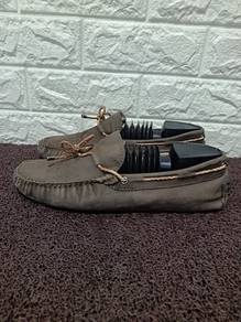 Uk8 Tod's Suede Loafer Brown