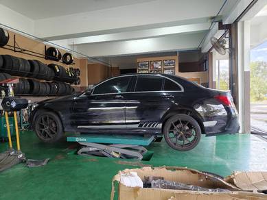 Sport Rims 20' for Mercs C200 W205 with tyres