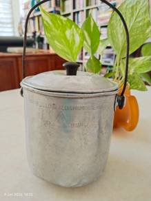 古董铝便当食物饭桶Antique Aluminium Food container Antik