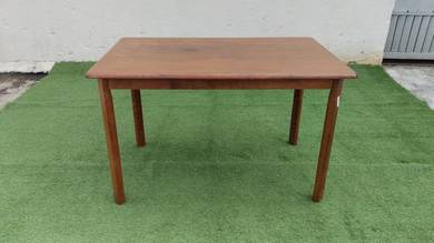 YE58C Meja Makan Kayu 4Ft Wooden Dining Table Oak