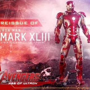 Hot Toys AVENGERS IRON MAN MK 43 XLIII Reissue NEW