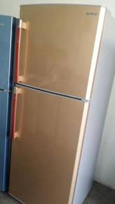 Refrigerator Fridge Gold Samsung Peti Ais Sejuk