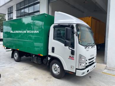 NEW lori ISUZU NLR 1tan 10kaki 13kaki Boxvan Fiber