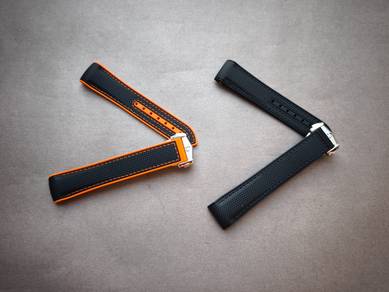 OMEGA Seamaster or Speedmaster Rubber Watch Strap