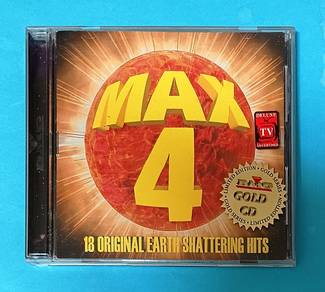 MAX 4 VARIOUS ARTISTS Cd (GOLD DISC)