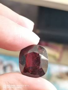 Permata rhodolite garnet 17.8 ct