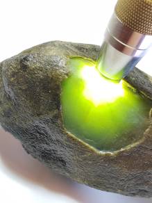 Ice Light Green Burma Jadeite Jade Rough Stone