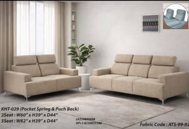 New Sofa Push Back 2+3 Seater 