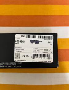 oakley frogskins polished black prizm lense
