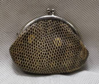 Vintage purse Vintage wallet Snakeskin purse Snake