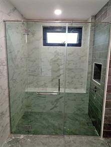 SKRIN KACA MANDIAN l shower screen glass panel