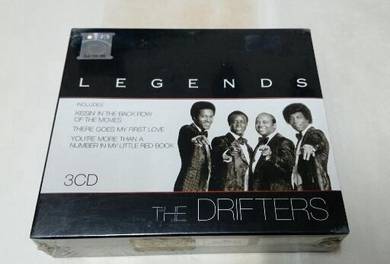 THE DRIFTERS - LEGENDS 3-CD BOX Set