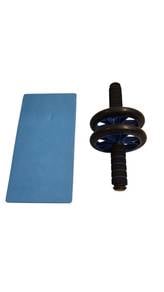 Double Wheel AB Roller + Knee Pat