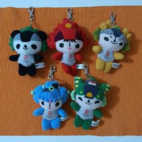 Beijing Olympics Official Mascot Plushies Set
