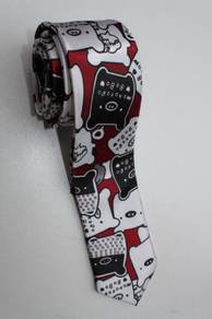 SLIM Monokuro Boo Anime-style Characters Neck Tie