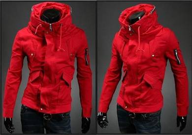 P93197 Military Army Two-Collar Coat Hiking Jacket