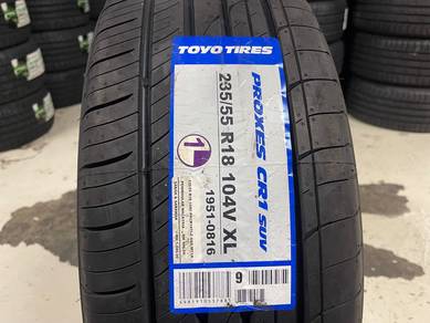 Tayar Baru 235 55 18 Toyo proxes cr1 suv new tyre